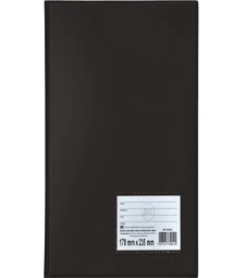 Imagem de capa de Pasta CatÁlogo Meio Oficio 10 Envelopes Preto Com Visor - Dac - 1026
