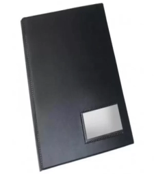 Imagem de capa de Pasta CatÁlogo A4 Com Visor 50 Envelopes Preta - Dac - 1090