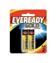 Imagem de capa de Pilha Alcalina Gold Pequena Aa2 Com 2 Unidades - Eveready - 11531