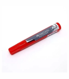 Imagem de capa de Pincel Marcador Permanente Vermelho - Faber Castell - Nmp/vm