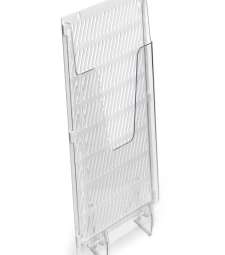 Imagem de capa de Porta Aviso Vertical Expositor Organizer Cristal - Waleu