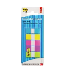 Imagem de capa de Marcador De PÁgina Adesivo Flags Transparente Com 4 Cores - 3m