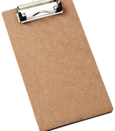 Imagem de capa de Prancheta Em Mdf Tamanho OfÍcio Com Prendedor Wire Clip - Acrimet 109