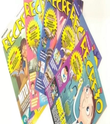Imagem de capa de Revista Infantil Recreio - EdiÇÕes Sortidas
