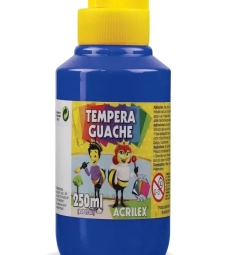 Imagem de capa de Tinta Guache 250ml Azul Turquesa - Acrilex - 501