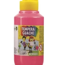 Imagem de capa de Tinta Guache 250ml Rosa - Acrilex - 537