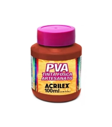 Imagem de capa de Tinta Pva Fosca Para Artesanato 100ml Vermelho Escarlate- Acrilex - 508