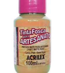 Imagem de capa de Tinta Pva Fosca Para Artesanato 100ml SalmÃo - Acrilex 518