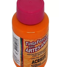 Imagem de capa de Tinta Pva Fosca Para Artesanato 100ml Amarelo CÁdmio - Acrilex 536