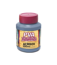 Imagem de capa de Tinta Pva Fosca Para Artesanato 100ml Azul Inverno - Acrilex - 584