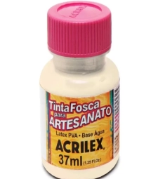 Imagem de capa de Tinta Pva Fosca Para Artesanato 37ml Marfim - Acrilex 529