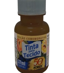 Imagem de capa de Tinta Para Tecido Fosca 37ml SÉpia - Acrilex 551