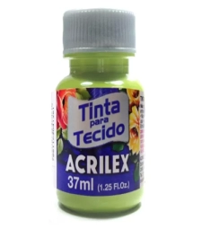 Imagem de capa de Tinta Para Tecido Fosca 37ml Verde Pistache - Acrilex 570