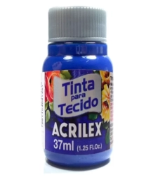 Imagem de capa de Tinta Para Tecido Fosca 37ml Azul Cobalto - Acrilex 502