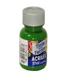 Imagem de capa de Tinta Para Tecido Fosca 37ml Verde Musgo - Acrilex 513