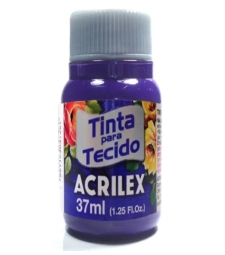 Imagem de capa de Tinta Para Tecido Fosca 37ml Violeta - Acrilex 516