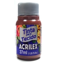 Imagem de capa de Tinta Para Tecido Fosca 37ml Marrom - Acrilex 531