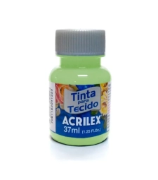 Imagem de capa de Tinta Para Tecido Fosca 37ml Verde Kiwi - Acrilex 985