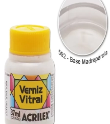 Imagem de capa de Verniz Vitral 37ml Base MadrepÉrola - Acrilex 592